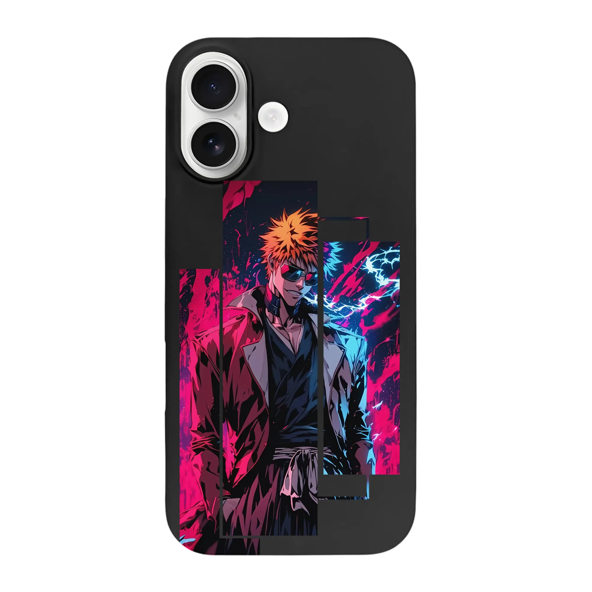 ブリーチ グッズ 黒崎 一護 - iPhone 17 シリーズ シリコンケース 薄型 耐衝撃 指紋防止 ソフトタッチカバー 精密フィット 傷防止 保護ケース iPhone 17/17 Air/17 Pro/17 Pro Max 対応